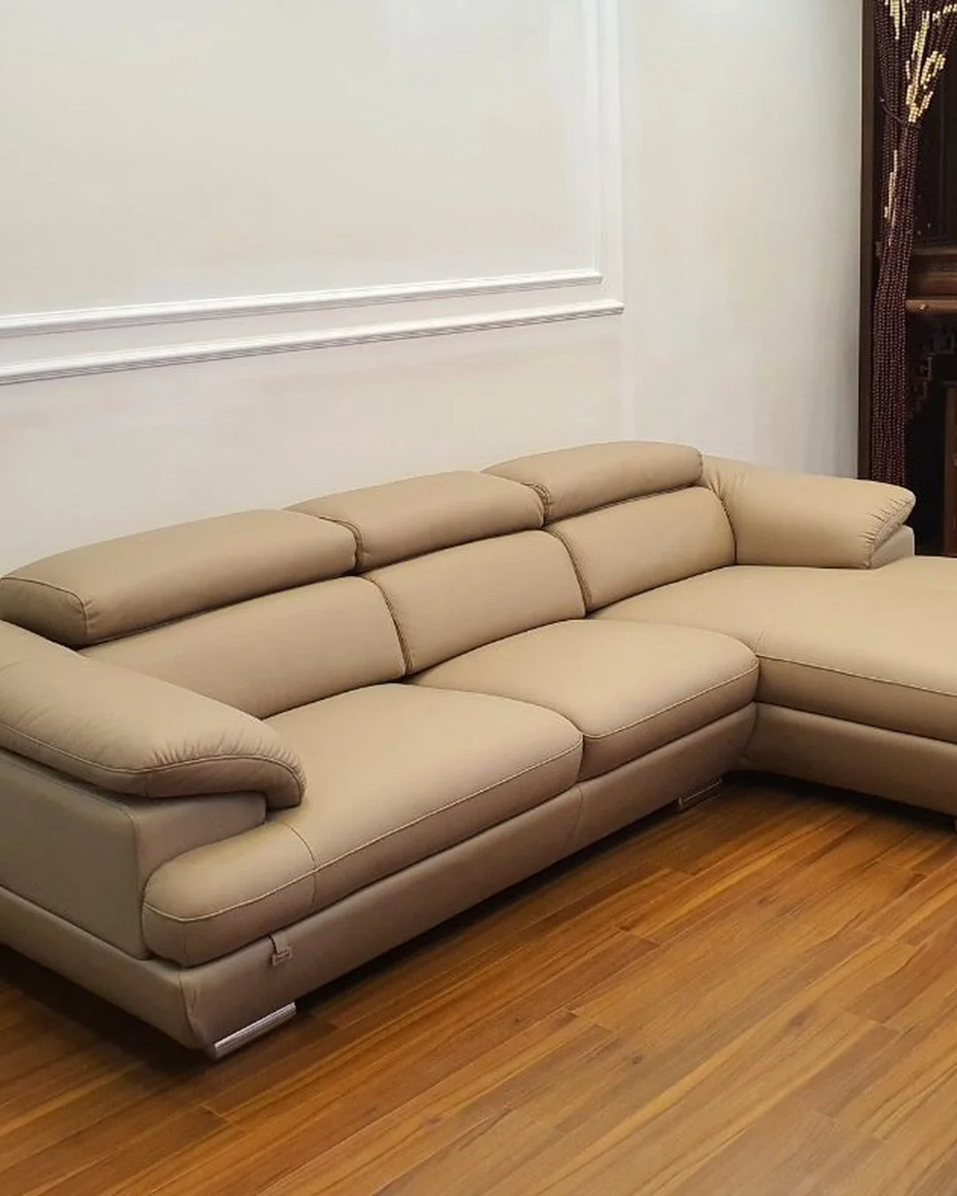 Sofa da Malaysia bộ góc ZL2682